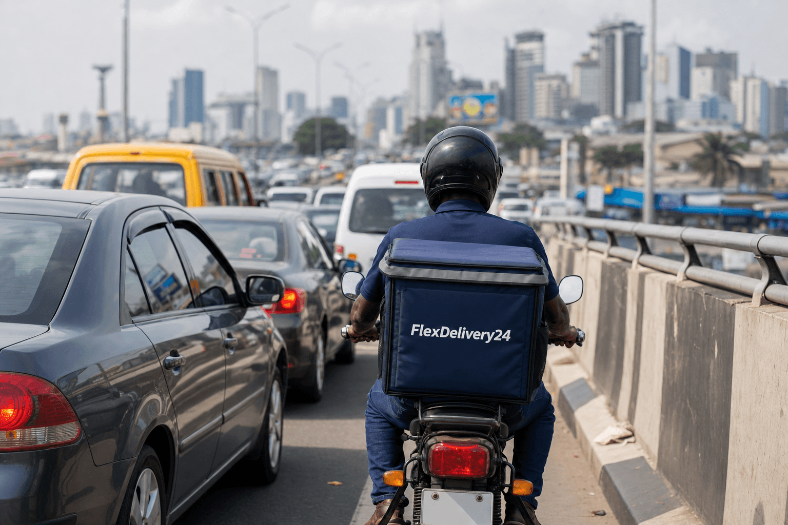 Beating the Lagos Traffic: How FlexDelivery24 Delivers Fast in Nigeria's Busiest Cities